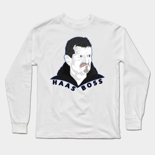 The Haas Boss Long Sleeve T-Shirt